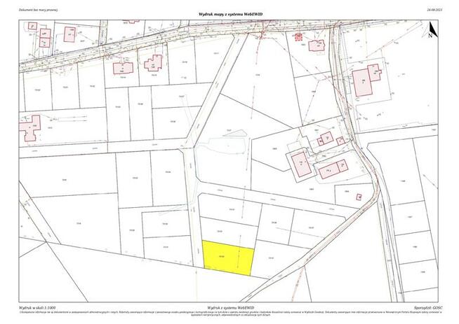 Działka Stare Bielice gm. Biesiekierz, Lipowa