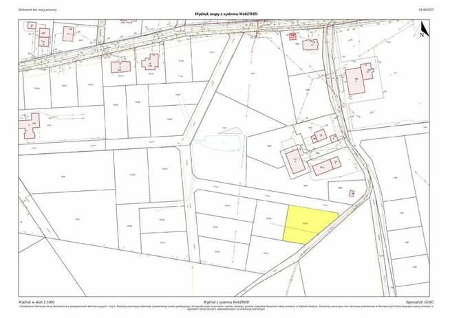 Działka Stare Bielice gm. Biesiekierz, Lipowa