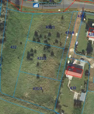 Działka budowlana Szklary Dolne gm. Chocianów,