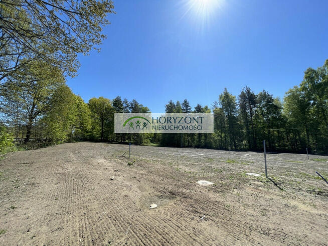 Kamień- kompleks działek przy lesie