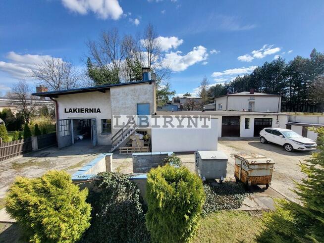 Warsztat blacharsko-lakierniczy 219m2 + dom 215m2