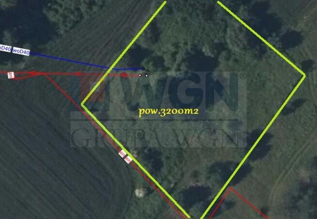 Działka budowlana Sucholaski gm. Wydminy