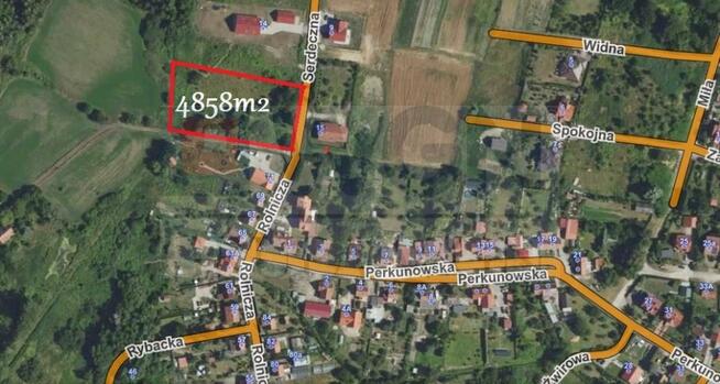 Działka budowlana Giżycko Wilanów, Serdeczna
