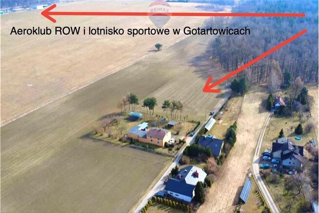 Działka budowlana " D " obok lotniska ROW, Rybnik