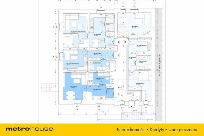 Budynek 4 poziomy, 586,2 m2, opcja 11 mieszkań!