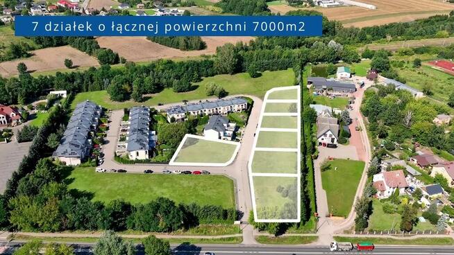 Działki 7000 m2 -7 szt Zielony Zakątek -Hit