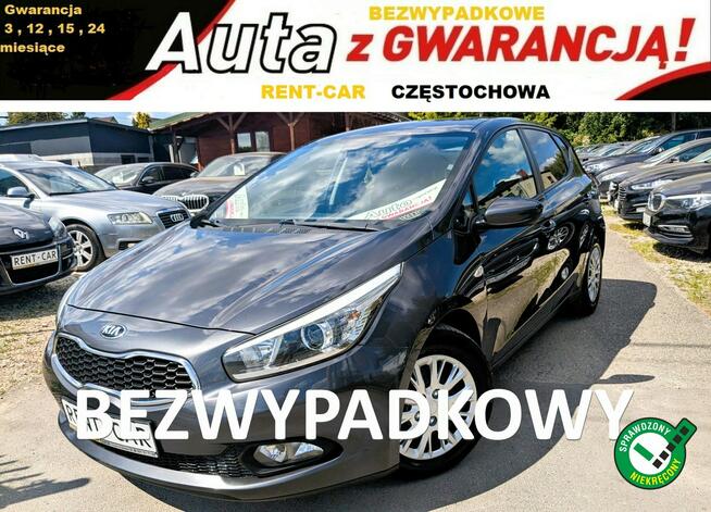 Kia Cee'd 1.6D 110PS*OPŁACONY*Bezwypadkowy Klimatronik*Serwis*GWARANCJA24M