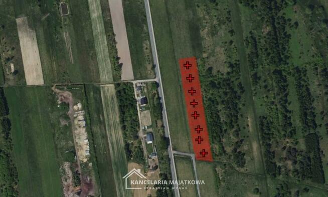 Działki w miejscowości Własna gmina Starcza