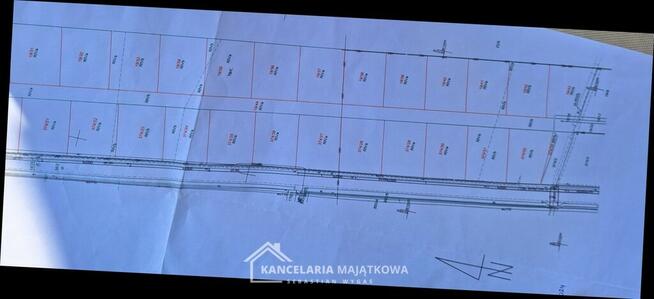 Działki w miejscowości Własna gmina Starcza