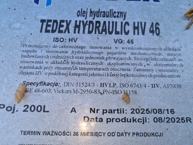 Sprzedam Oleje antyadhezyjne, hydrauliczne oraz silnikowe be