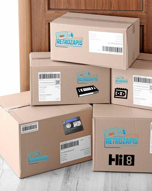 ️ Digitalizacja kaset VHS, Hi8, MiniDV i wiele więcej