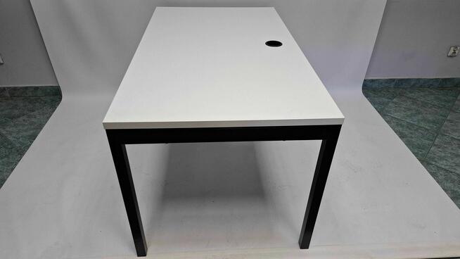 Biurko proste MDD 140x80 białe - duża ilość