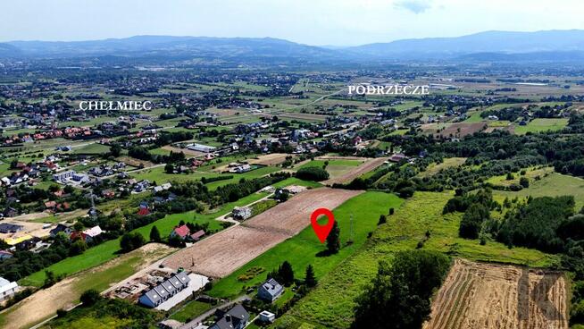 Działka budowlana z pięknym widokiem - Biczyce Dolne