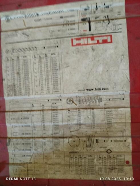 młotowiertarka/młot wyburzeniowy HILTI