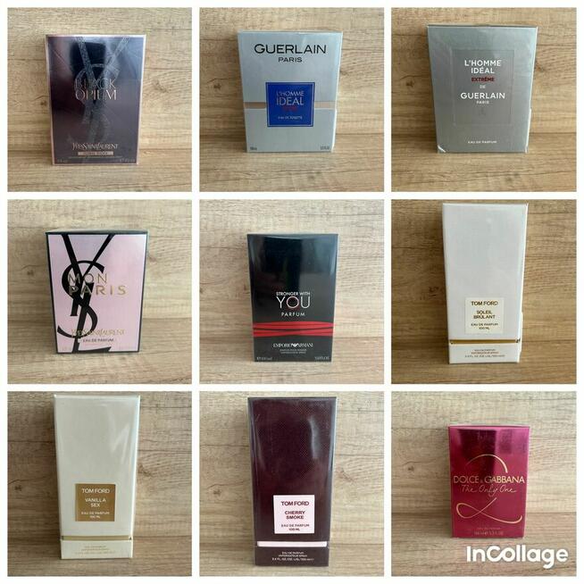 Perfumy damskie I męskie oryginalne hurt 1:1 i testery