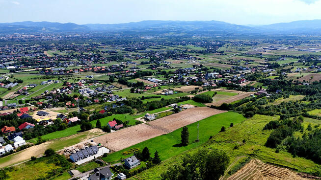 Działka budowlana z pięknym widokiem - Biczyce Dolne