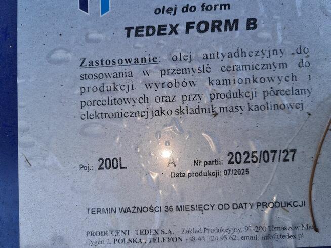 Sprzedam Oleje antyadhezyjne, hydrauliczne oraz silnikowe be