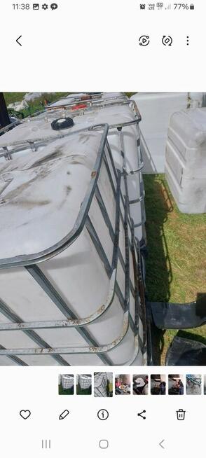 Beczka na wode mauzer 1000L