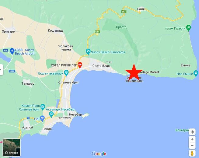 Deers Resort, Sweti Włas Bułgarii przy plaży