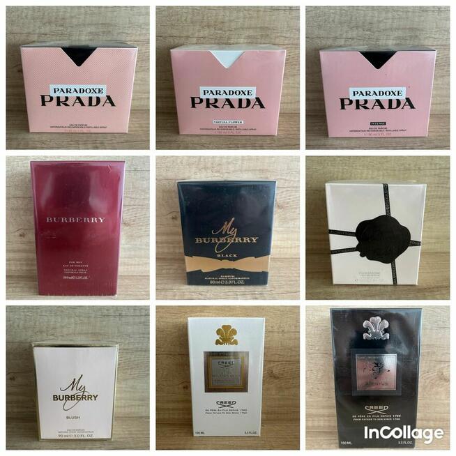 Testery oryginalnych perfum, nowe i fabrycznie zapakowane w