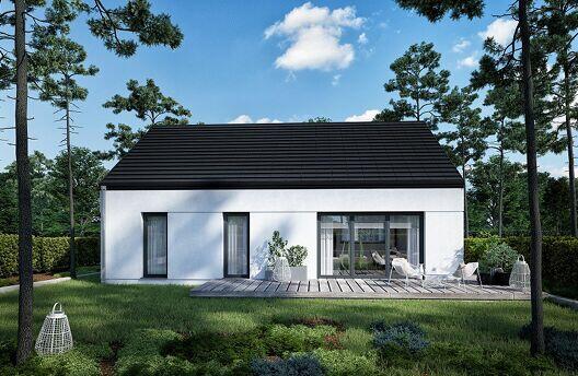 Energooszczędny Dom na Działce Klienta, 69 m2, Lubin, Polska