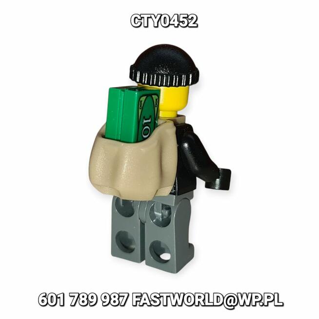 Lego City Bandit Male CTY0452