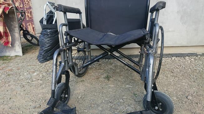 *Wózek Inwalidzki Składany Duży-Wyjątkowo Mocny*