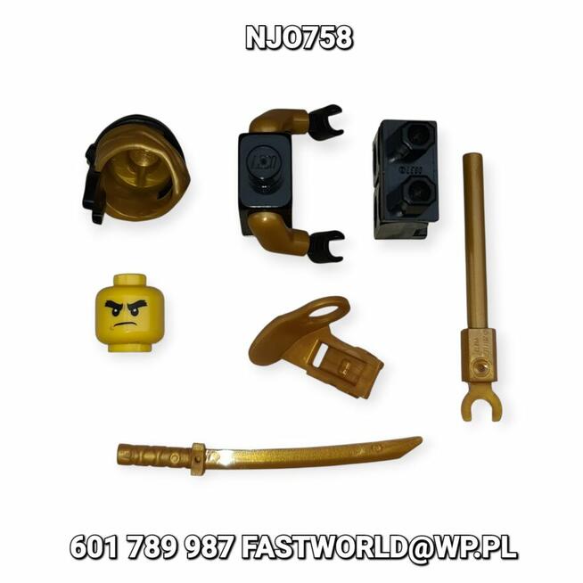 Lego Ninjago Cole Golden Ninja NJO758