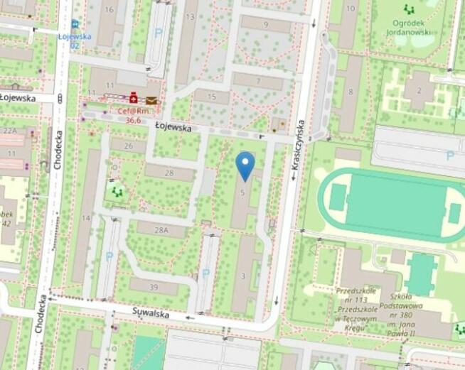 2 pokoje 38m2, metro Kondratowicza