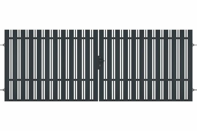 Brama dwuskrzydłowa * komplet *