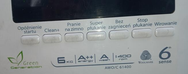 Pralka Whirlpool AW0/C61400 na czesci