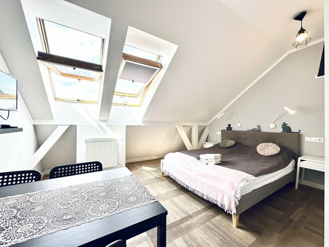 Dwupoziomowy apartament z widokiem na Stare Miasto