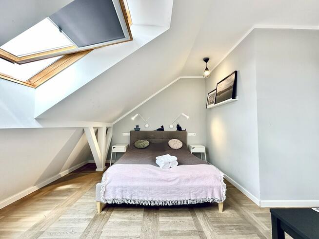 Dwupoziomowy apartament z widokiem na Stare Miasto