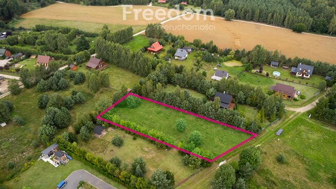 Piękna działka pomiędzy jeziorami - Chrztowo