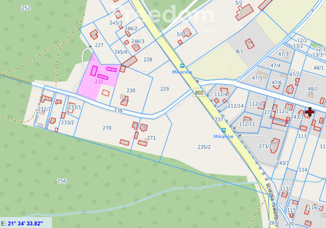 Siedlisko przy Mińsku mazowieckim 2500m2