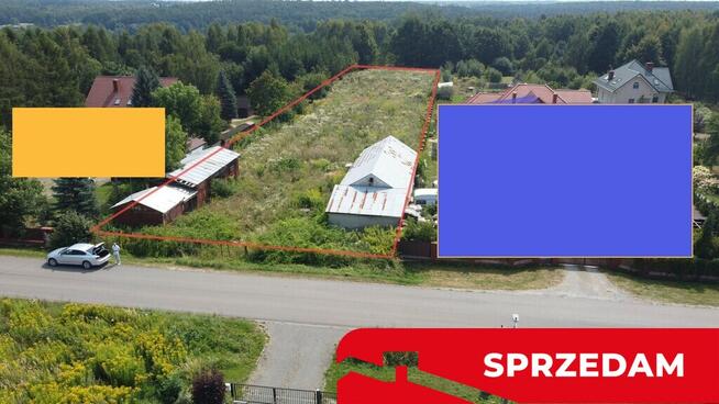 Działka z MPZP 0,54 ha w Bronowicach gm. Puławy..