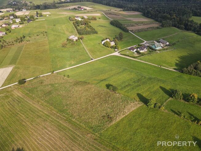 Działka usługowa Ptaszkowa gm. Grybów
