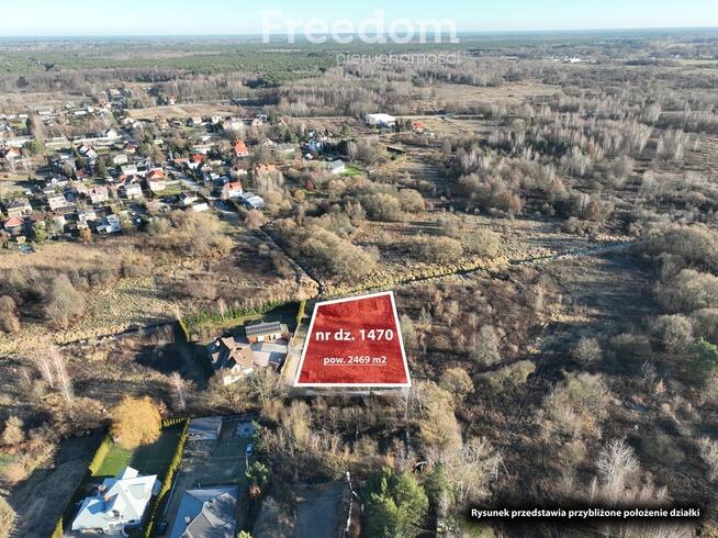 Piękna duża działka niedaleko Sulejówka