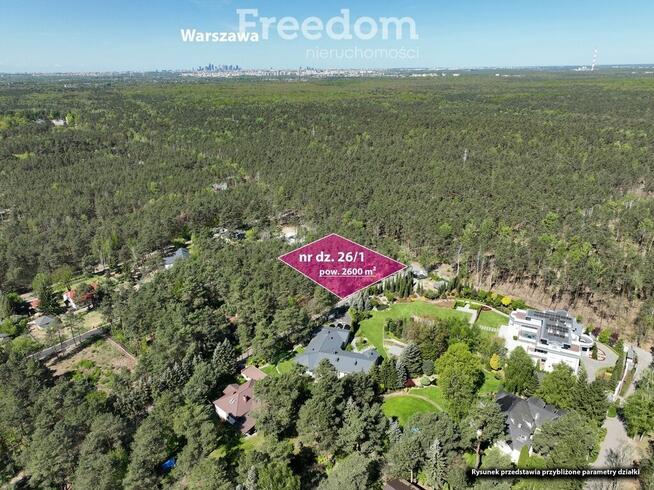 Działka 2600 m² | Prestiżowa lokalizacja | Las