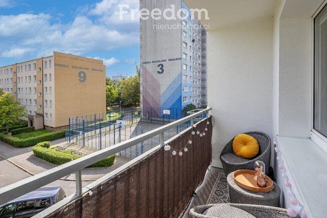 Przestronne 4 pokoje z loggią – 74 m², Piątkowo