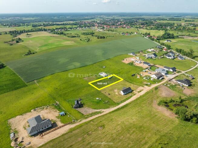 Działka budowlana pod Olsztynem 15 arów Jonkowo