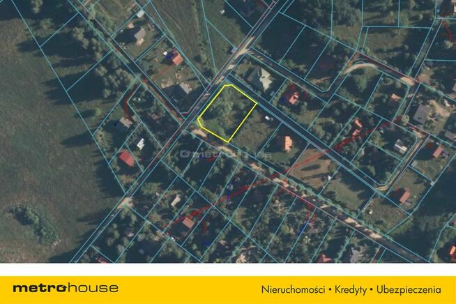 Atrakcyjna działka 1289m2 k. Serocka ze strumykiem