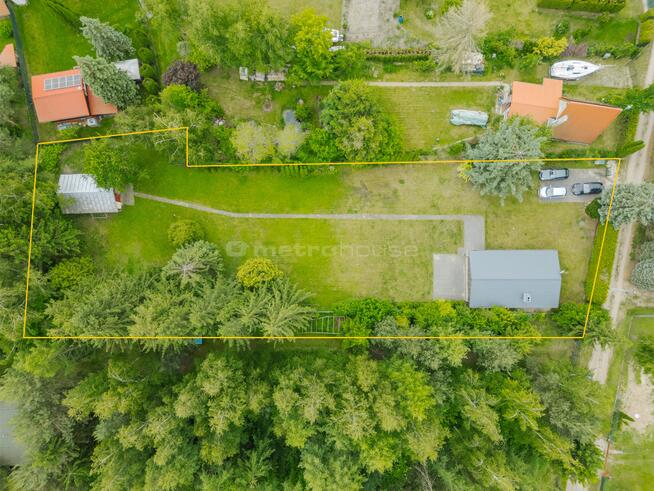 Domek na działce 2000 mkw 90m od brzegu Narwi