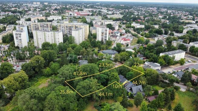 Działka zabudowana 2100 m2 w Wołominie Nowe Lipiny