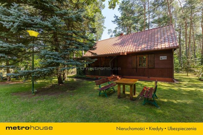 Dom drewniany 61m2 na zalesionej działce
