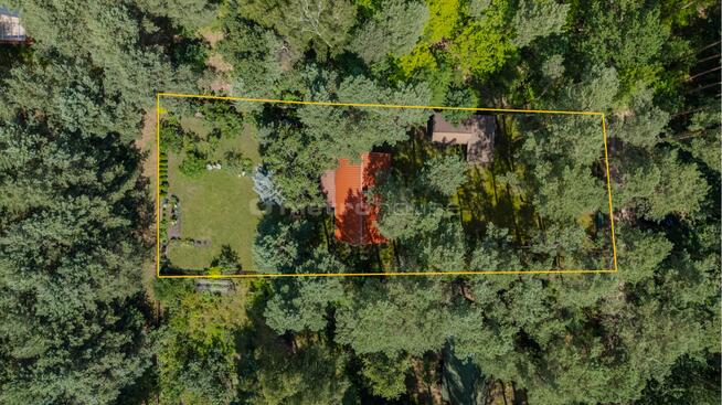 Dom drewniany 61m2 na zalesionej działce