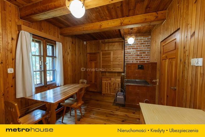 Dom drewniany 61m2 na zalesionej działce