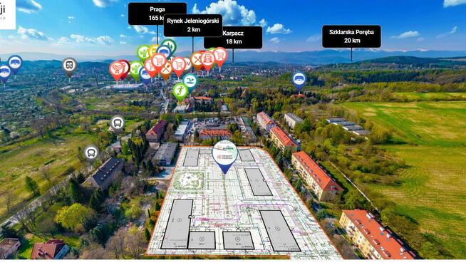 Mieszkanie Jelenia Góra Zabobrze, Grunwaldzka