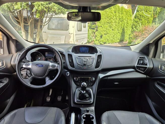Ford Kuga 2.0D 163KM, 4x4, Perfekcyjny Stan, Półskóra, El. Klapa, Navi