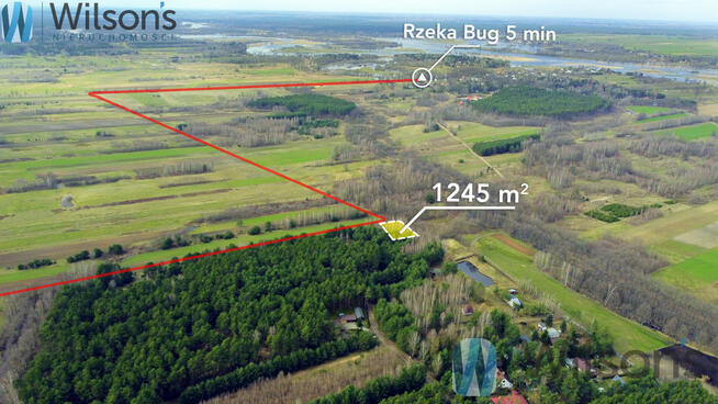 Działka rekreacyjna Ludwinów gm. Dąbrówka,